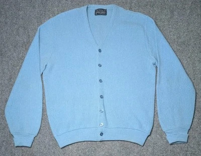 Arnold Palmer Robert Bruce Cardigan Large Tall LT Sweater Golf Knit Long Sleeve - Image 1 of 4