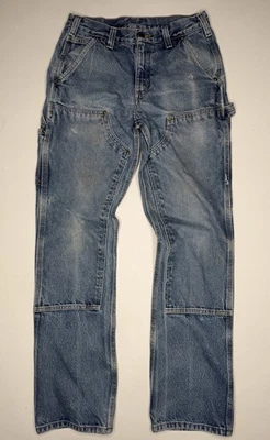 Джинсы из денима Carhartt свободного покроя с двойным коленом 101609-415 | 29 x 32 - Изображение 1 из 4