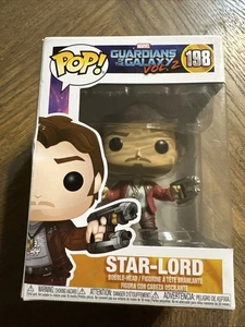 Funko Pop! Vinilo: Marvel - Star-Lord #198 - Caja dañada - Imagen 1 de 4