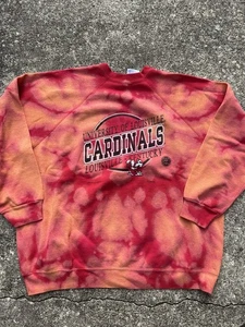 1989 Vintage University Of Louisville Kentucky Sweatshirt Size Xl - Picture 1 of 4