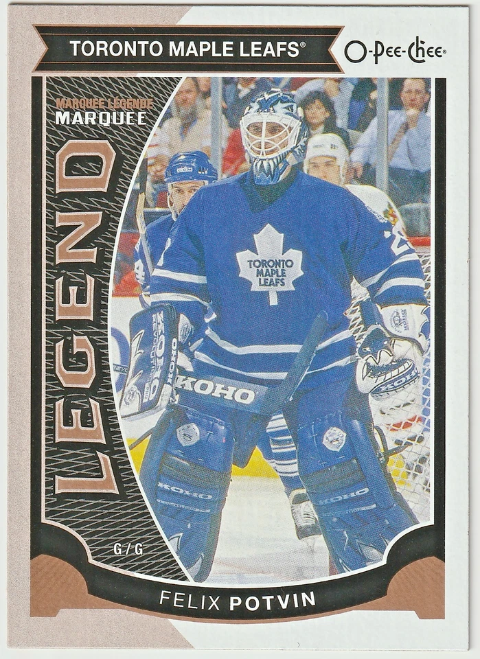 2015-16 O-Pee-Chee (Marquee Legend) SP Card # 581 Felix Potvin! - Image 1 of 2
