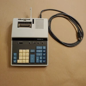 Victor Model #12PD Adding Machine Calculator Electric Printer TESTED - Picture 1 of 8