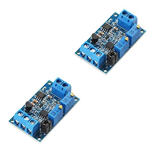 Ximimark 2Pcs Current to Voltage Converter Module 0/4-20mA 0-3.3V 0-5V... - Image 1 of 4
