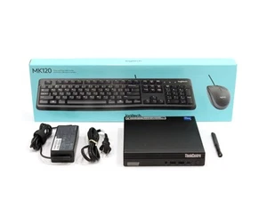 Lenovo ThinkCentre M70q Gen 4 i5-13400T 16GB RAM 512GB NVMe W11P + Garanzia 2027 - Foto 1 di 9