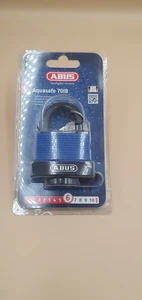 ABUS AQUASAFE 70IB 70IB/50 MARINE GRADE PADLOCK + 2 KEYS QUALITY PADLOCKS - Picture 1 of 7