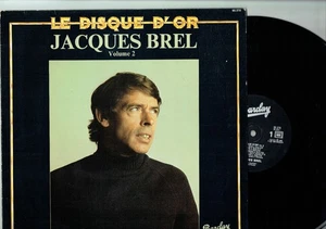 33T Jacques BREL LP 12 DISQUE D'OR Vol.2 LES REMPARTS DE VARSOVIE -BARCLAY 90378 - Foto 1 di 2