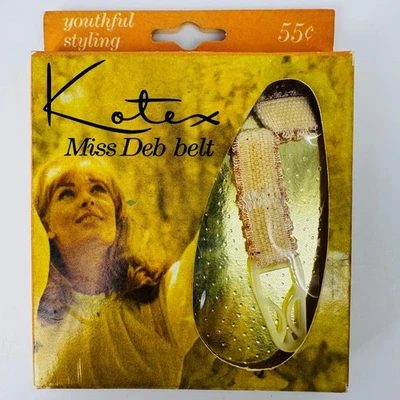 Kotex belt Miss Deb Youthful Styling new NOS - Image 1 of 4