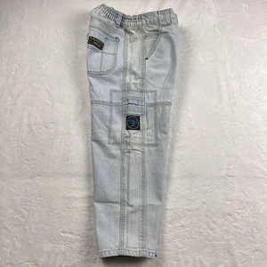 Levi’s Sport Vintage Jungen Kinder Jugend Acid Wash blaue Jeans Größe 8 Cargo - Bild 1 von 9