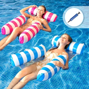 Inflatable Pool Float Lounger – Water Hammock Floating Chair for Adults, Portabl - Picture 1 of 7