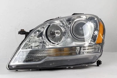Farol de halogênio 2008-2009 Mercedes-Benz ML320 lado esquerdo do motorista LH fabricante de equipamento original 263347 - Imagem 1 de 4