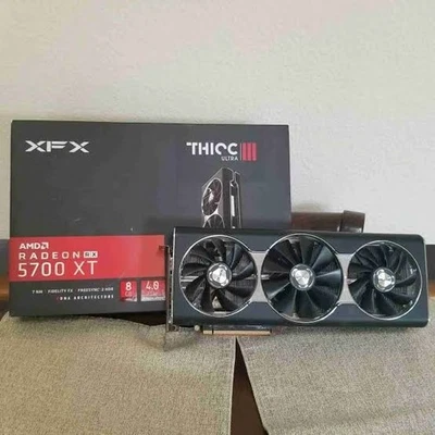 XFX Thicc III Ultra AMD Radeon RX 5700 XT 8GB GDDR6 Graphics Card - Factory Box - Image 1 of 3