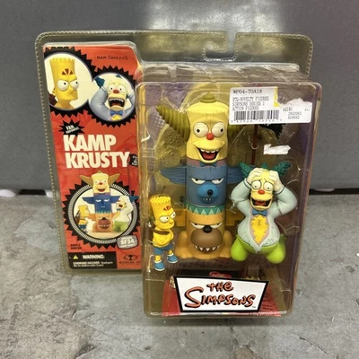 Juego de figuras de acción Kamp Krusty Totem Pole Los Simpson nuevo McFarlane 2007 Foto 1 de 4
