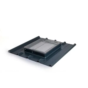 Lucarne de toit pour tôles bac acier ondulés profil 5 ondes – RAL 7016 Gris Anth - Foto 1 di 5