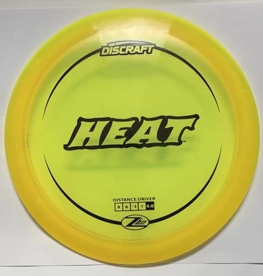Discraft Discs ZLite Heat Lightweight Yellow 156 Grams - Image 1 of 4