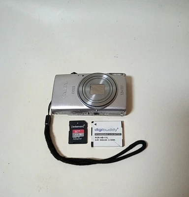 Canon IXUS 275 HS Digitalkamera Silber 12x Zoom 20,2 MP +Extras - Bild 1 von 4