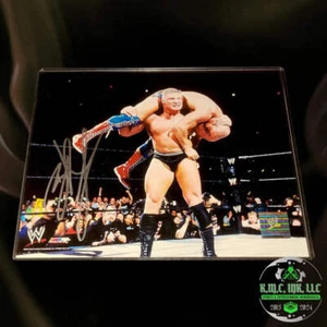 *ARCHIVO FOTOGRÁFICO 8X10 AUTOGRAFIADO FIRMADO POR WWE BROCK LESNAR* BROCK102 - Imagen 1 de 1