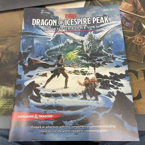 Dragon of Icespire Peak Preview Dungeons & Dragons Adventure SC D&D RPG FRPGD - Bild 1 von 2
