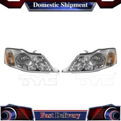 Conjunto de farol esquerdo direito 2X TYC para Toyota Avalon 2000-2004 - Imagem 1 de 4