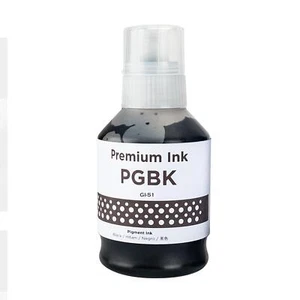 1 Bouteille d'encre Noire 140ml pour remplacer Canon GI-51Bk Compatible/non-OEM - Bild 1 von 3