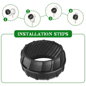 Radschutz passend für WORX Landroid Vorderreifen S300 M500 M700 L800 L1000 - Bild 1 von 9