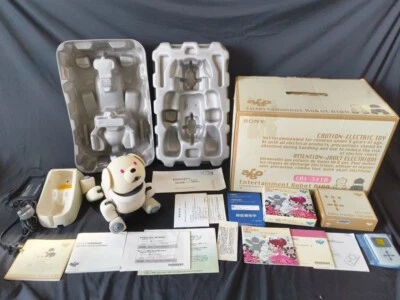 Pour Pièces, Indésirable SONY Aibo ERS-311B Ivoire 3rd Génération Robot Chien - Photo 1/4