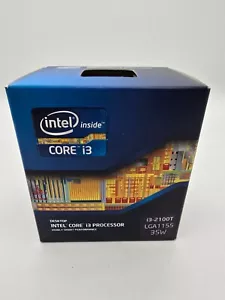 Intel Core i3-2100T 3MB Cache Dual Core Processor 2.5 GHz Socket LGA1155 35W CPU - Picture 1 of 6