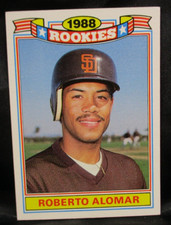 1989 Topps 1988 Rookies Roberto Alomar Baseball Card #1 of 22 (003)