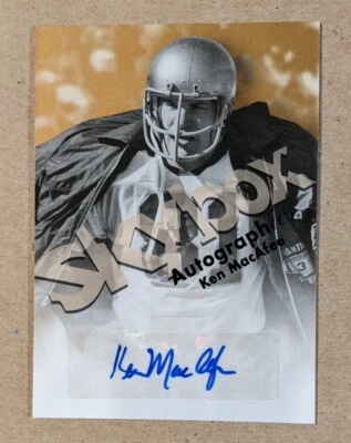 2012 FLEER RETRO AUTOGRAPHICS 1998 #98KM KEN MACAFEE AUTOGRAPH AUTO - Image 1 of 2
