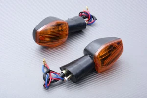 Pair of Orange Front Turn Signals HONDA CB 500 CB500 PC39 2004-2007 - Picture 1 of 5