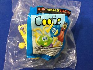 Vintage 1999 Wendy’s Kids Meal Hasbro Cootie Bug Game Mini Clip-On Keychain