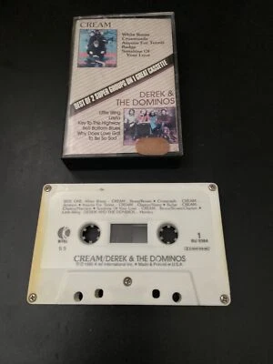 TESTED 1986 K-tel Cream / Derek And The Dominos Cassette VG++ CS5 - Image 1 of 2