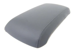 Fits 07-10 Lincoln MKX Gray Vinyl Leather Center Console Lid Armrest Cover - Bild 1 von 4