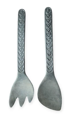 Juego de servir tenedor y cuchara para ensalada Wilton Armetale Laurelberry 13" Foto 1 de 4