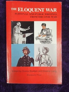 "The Eloquent War" by Donna Bodden & Eleanor Lang (Red Cover 1rst Printing) - Picture 1 of 7