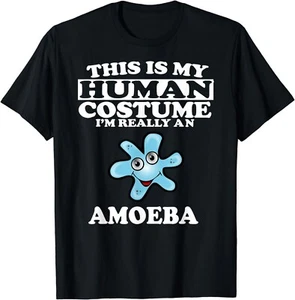 This is My Human Costume I'm Really An Amoeba Gift Unisex T-Shirt - Picture 1 of 3