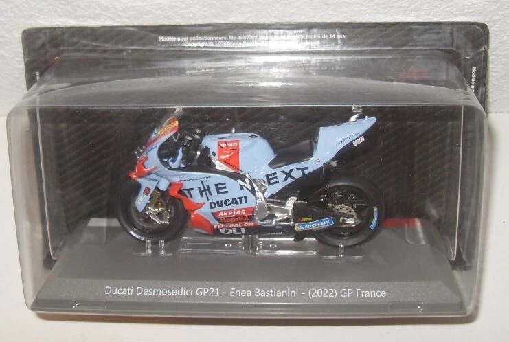 ENEA BASTIANINI (2022) DUCATI DESMOSEDICI GP21 FRANCE SCALE 1/18 MOTO GP ALTAYA - Image 1 of 1