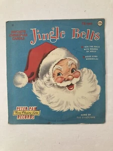 Jingle Bells By The Caroleers 78 Record 1959 Peter Pan Records Christmas Carols - Picture 1 of 10