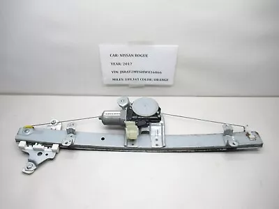 Nissan Rogue 2017-2019 puerta delantera izquierda ventana motor y regulador 807304CA1A OEM Foto 1 de 4