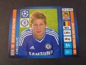 Pegatina Kevin De Bruyne Chelsea Rookie Panini Champions League 2013/14 - No como nueva - Imagen 1 de 3