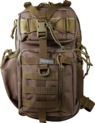 Maxpedition Sitka Gearslinger Khaki 0431K Main compartment measures 16 1/2" x 8 - Image 1 of 3