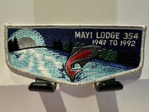 WWW BSA Mayi Lodge 354 flap 1947-1992 - Picture 1 of 1