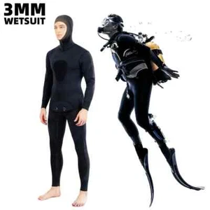 Traje de neopreno sumergible manga larga camuflaje capucha de fisión 2 piezas de neopreno - Imagen 1 de 19