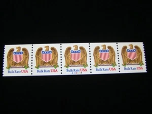 U.S. Scott #2602 Plate Number Coil Strip 5 #A32333 MNH O.G. $160.00 SCV Nice! - Picture 1 of 2