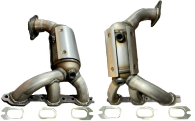 Conjunto conversor catalítico dianteiro traseiro Volkswagen Routan 4.0L 2009 2010 - Imagem 1 de 3