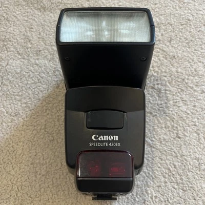 Canon 420EX E-TTL Speedlite Flash for EOS - tested and  working - Image 1 of 4