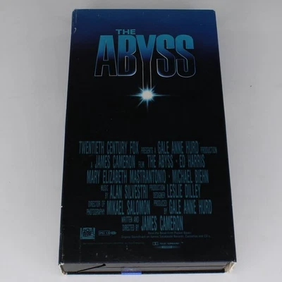 The Abyss VHS 1989 Sci-Fi Thriller Original Release CBS FOX - Image 1 of 4
