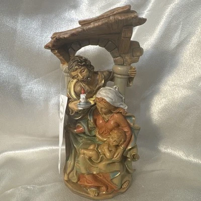 "Estatuilla Belén Vintage Italia 140 Jesús María José Estatua Depose 7""" Foto 1 de 4