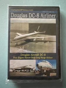 DOUGLAS DC-8 AIRLINER (DVD, 2025) *BRAND NEW, MINT UNOPENED* Campbell Films #310 - Bild 1 von 2