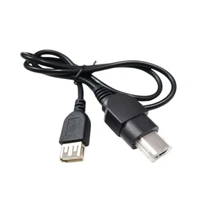 Black PC Female USB To for Xbox Console Converter Cable USB Type-A Adapter - Picture 1 of 8