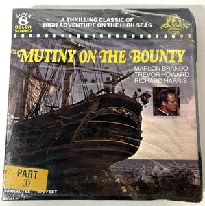 Mutiny On The Bounty Super 8 Color Sound Film Vintage Part One 1 Partial Sealed - Picture 1 of 7